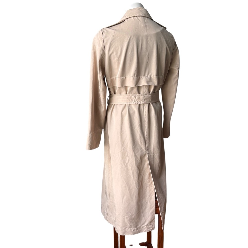 MNG Casual Evelyn Belted Wrap Trench Coat, Sz XS - Picture 5 of 12